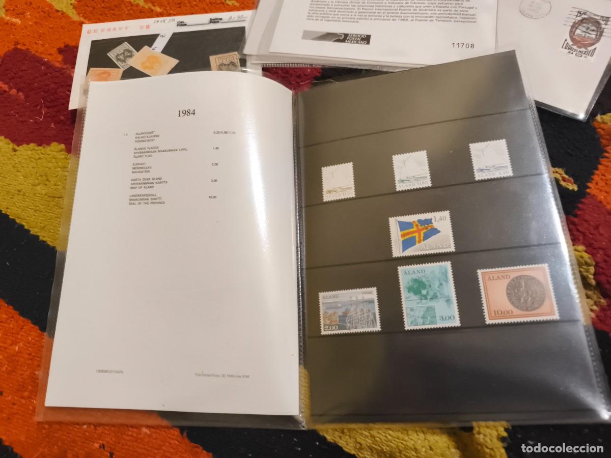 Sellos: Carpeta sellos de Aland 1984