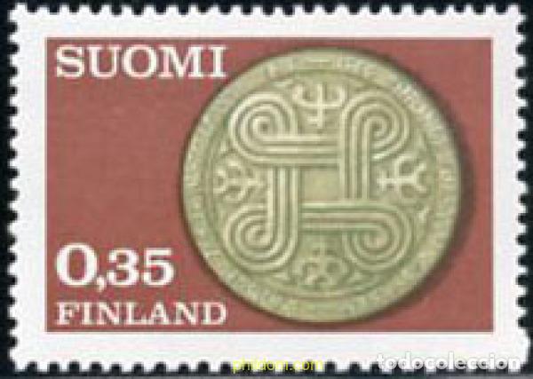 Sellos: 102836 MNH FINLANDIA 1966 150 ANIVERSARIO DE LOS SEGUROS