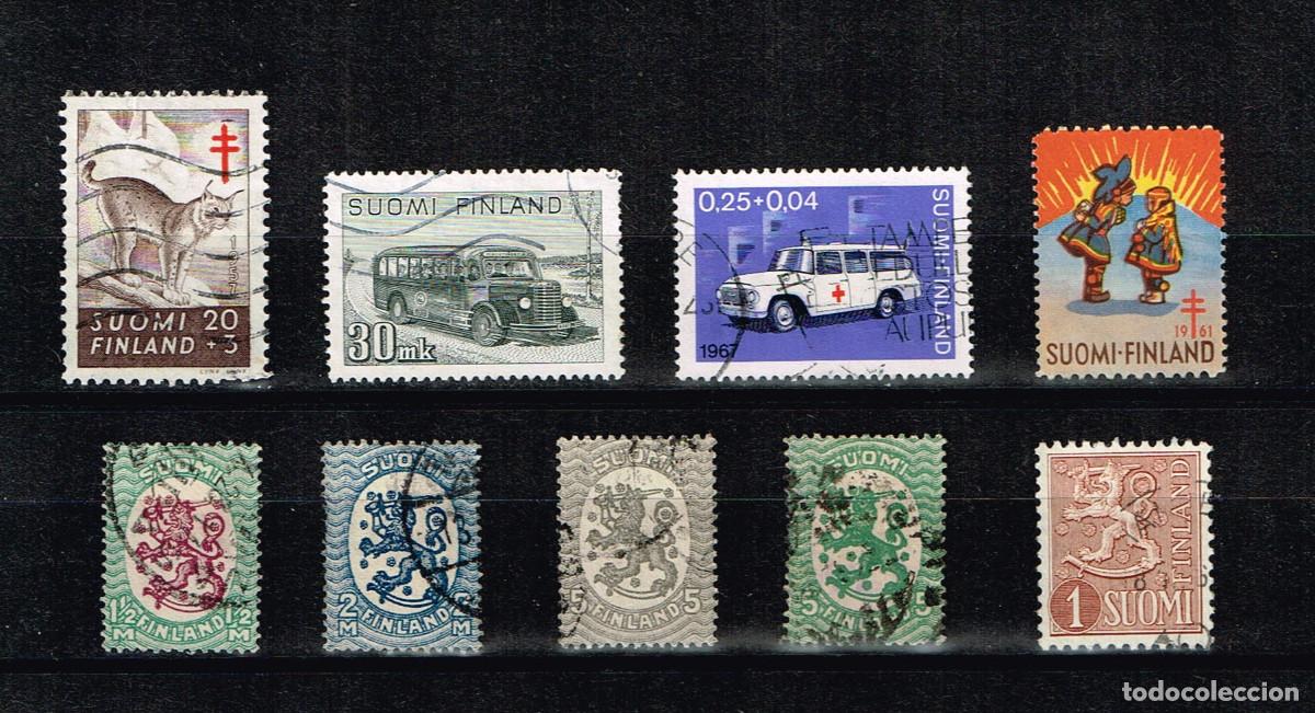 Stamps: Lote Sellos Finlandia