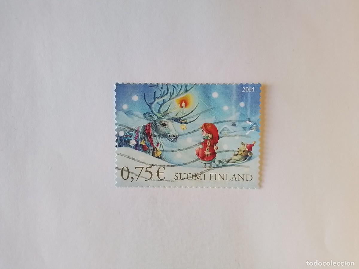 Sellos: A&Ntilde;O 2014 FINLANDIA SELLO USADO