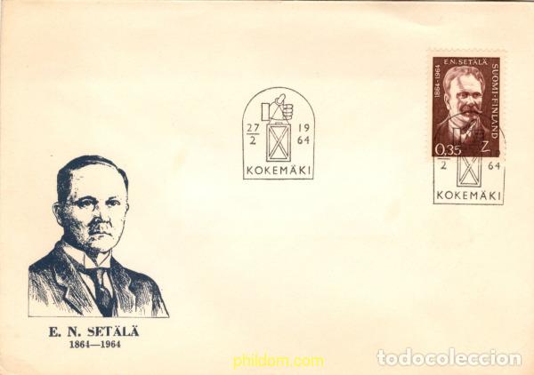 Sellos: 797928 MNH FINLANDIA 1964 CENTENARIO DEL NACIMIENTO DE EMIL NESTOR SETALA