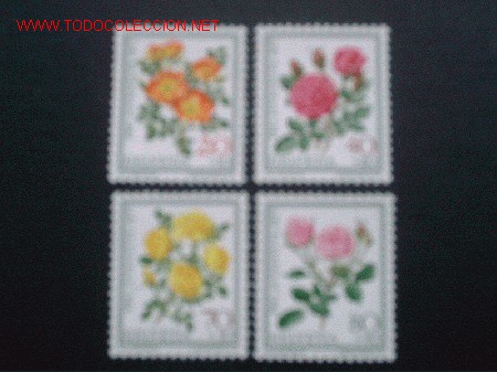 Sellos: FLORA. ROSAS - Foto 1