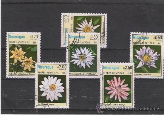 Sellos: TEMA FLORA BONITA SERIE - Foto 1