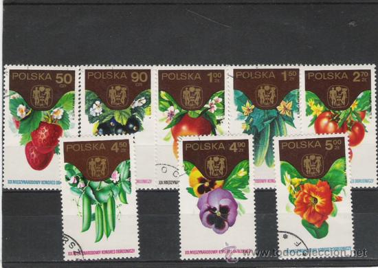 Sellos: POLONIA SERIE DE FLORA - Foto 1