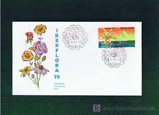 Sellos: Iberflora 1978 Valencia - Foto 1