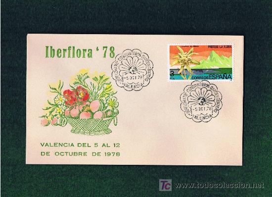 Sellos: Iberflora 1978 Valencia SPD - Foto 1