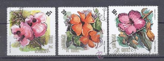 Sellos: FLORES DE GUINEA- PRECANCELADOS - Foto 1