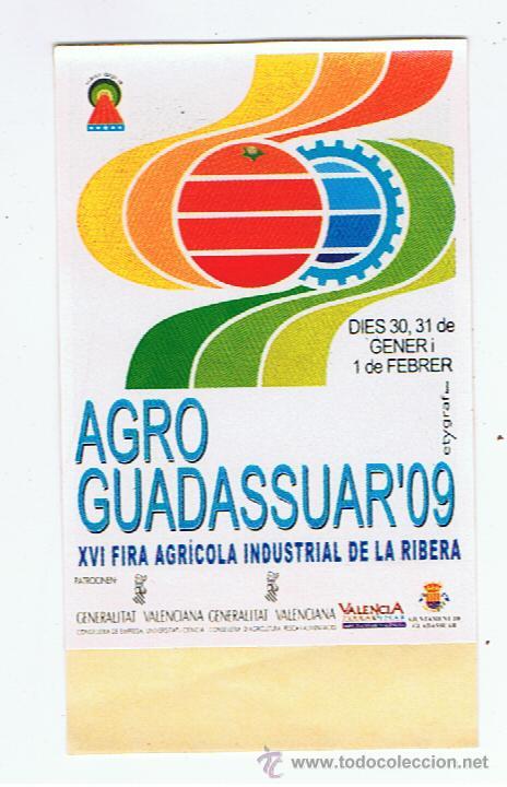Sellos: PEGATINA AGRO GUADASSUAR 2009 - Foto 1