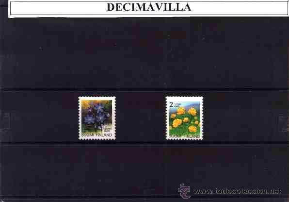 Sellos: FINLANDIA, 1992, 1129/30, FLORA - Foto 1