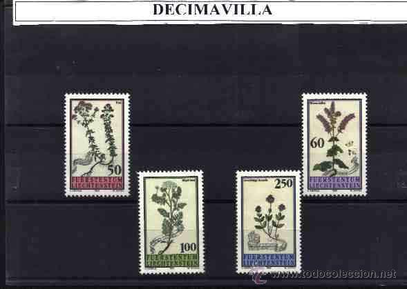 Sellos: LIECHTENSTEIN, 1993, 1010/13, FLORA DIVERSA - Foto 1