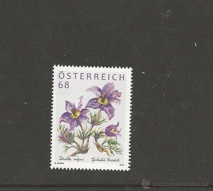 Sellos: Austria 2015 - Fleurs collector mnh - Foto 1