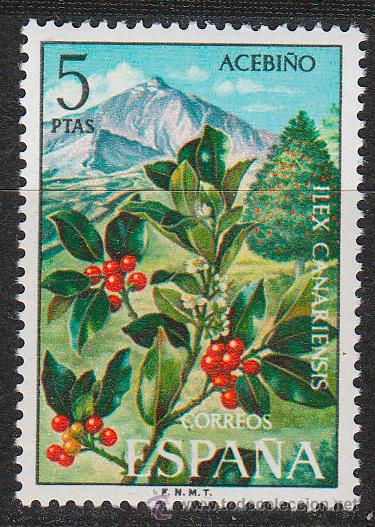 Sellos: EDIFIL N&ordm; 2123, ACEBI&Ntilde;O, NUEVO *** - Foto 1