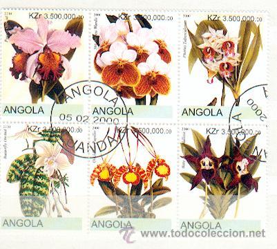 Sellos: Angola & Flores (21) - Foto 1