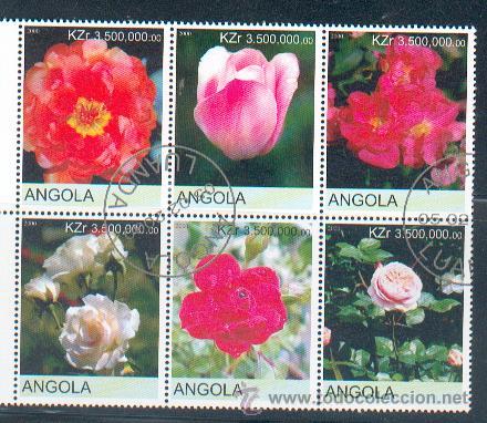 Sellos: Angola & Flores (20) - Foto 1
