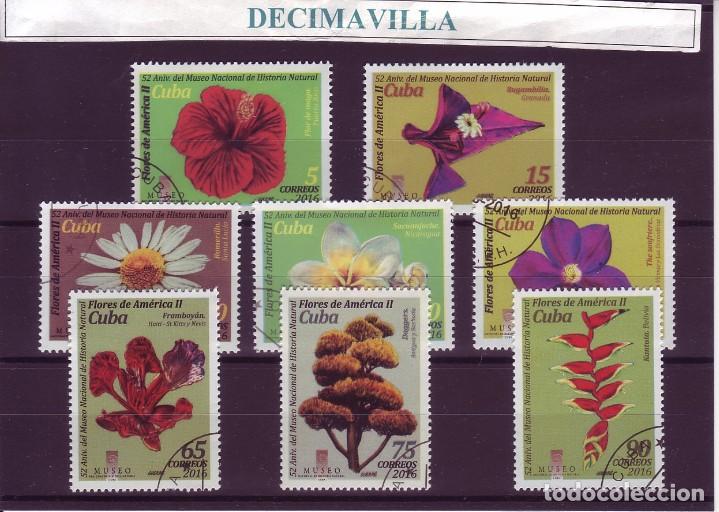 Sellos: FLORA, CUBA, FLORES, 2016, L078 - Foto 1