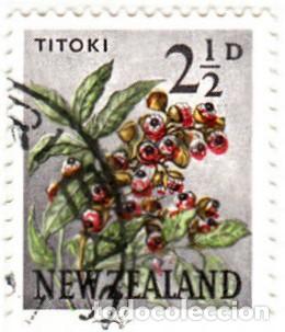 Sellos: 1960-67 - NUEVA ZELANDA - TITOKI - YVERT 386A - Foto 1