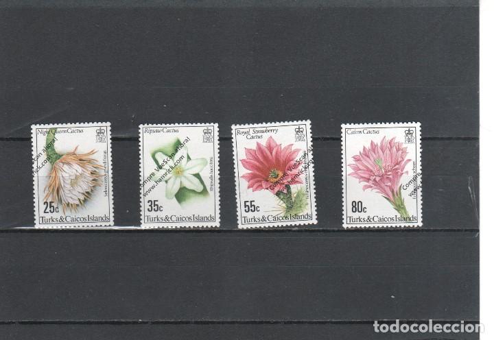 Sellos: TURKS Y CAIQUE N&ordm; 523 AL 526 (**) - Foto 1