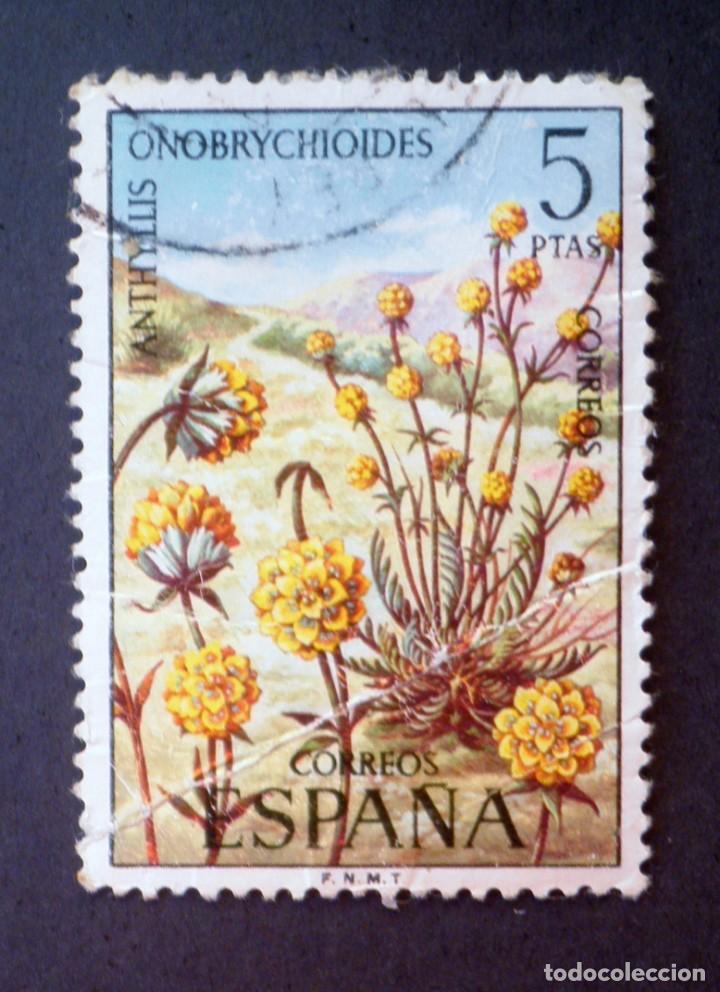 Sellos: 1974 Espa&ntilde;a Anthyllis onobrychioides - Foto 1