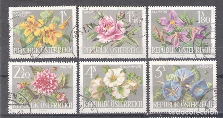Sellos: AUSTRIA n&ordm; 983/988&ordm; Flora. Serie completa - Foto 1