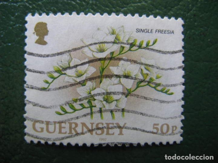Sellos: guernsey, sello usado de 1992 - Foto 1