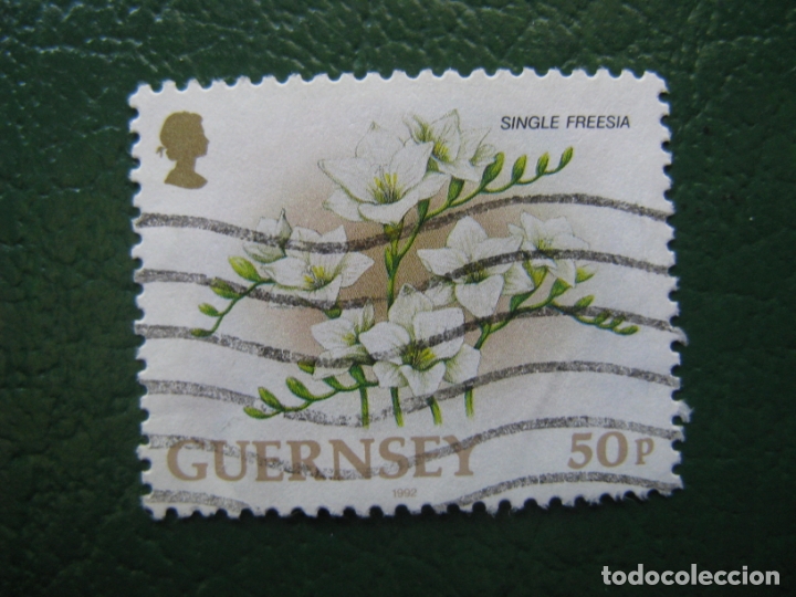 Sellos: guernsey, sello usado de 1992 - Foto 1