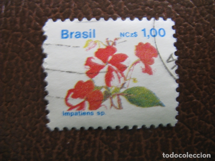 Sellos: brasil,sello usado, tema flora - Foto 1