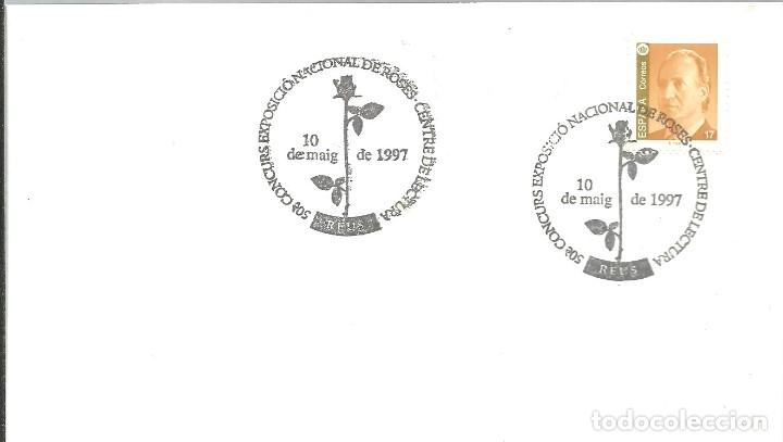 Sellos: TEMA ROSAS  1997 REUS - Foto 1
