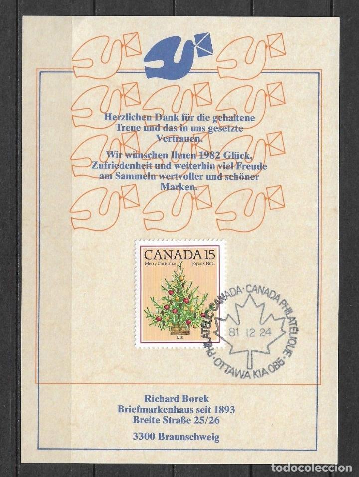 Sellos: CANADA 1981 PRIMER DIA - 191 - Foto 1