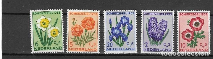 Sellos: HOLANDA N&ordm; 590 AL 594 (*) - Foto 1