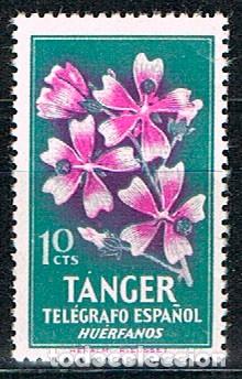 Sellos: Tanger, flores, nuevo *** - Foto 1
