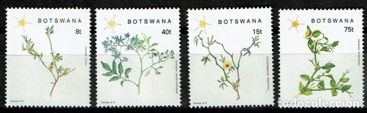 Sellos: SERIE BOTSWANA NUEVOS SIN CHARNELA Flora. - Foto 1