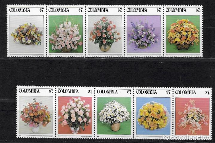 Sellos: COLOMBIA N&ordm; 848 AL 857 (**) - Foto 1