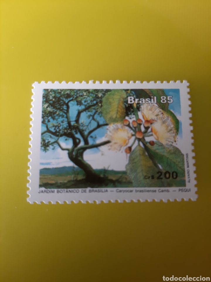 Sellos: BRASIL 1985 FLORA JARD&Iacute;N BOT&Aacute;NICO - Foto 1