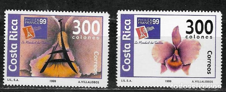 Sellos: COSTA RICA N&ordm; 656 AL 657 (**) - Foto 1