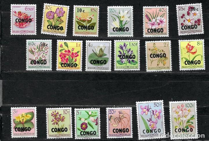 Sellos: CONGO N&ordm; 382 AL 399 (**) - Foto 1