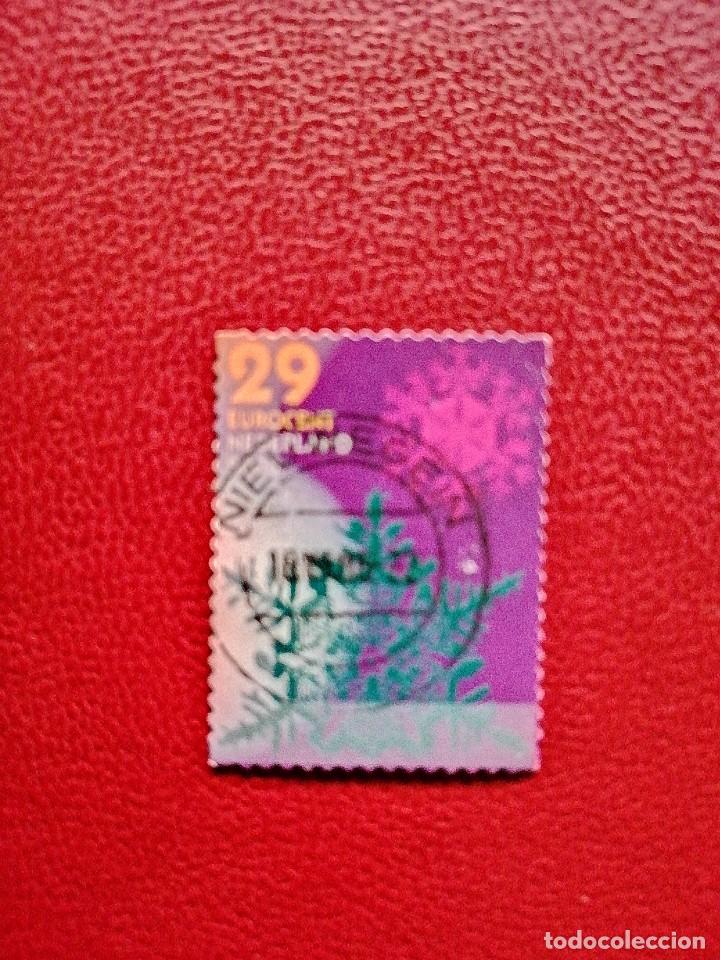 Sellos: HOLANDA - 29 EUROCENT - FLORA Y NAVIDAD - Foto 1
