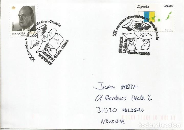 Sellos: CANARIAS TEROR CC CON MAT SETAS JORNADAS MICOLOGICAS - Foto 1