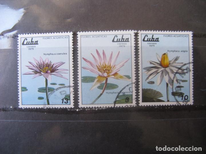 Sellos: *cuba, 1979, flores acuaticas - Foto 1