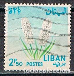 Sellos: Libano 847, Jacinto, usado - Foto 1