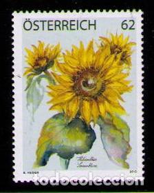 Sellos: AUSTRIA 2013 - FLOR - YVERT N&ordm; 2878** - Foto 1