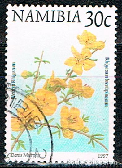 Sellos: Namibia 215, Granado amarillo. usado - Foto 1