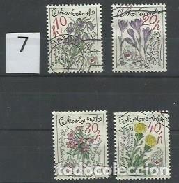 Sellos: FLORA.- ID 7.- FLORES - Foto 1