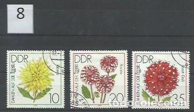 Sellos: FLORA.- ID 8.- FLORES - Foto 1