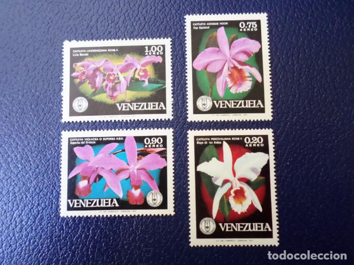 Sellos: venezuela, 1971, orquideas. - Foto 1