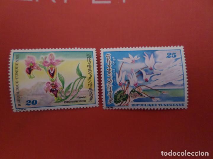 Sellos: tunez, 1980, flores - Foto 1