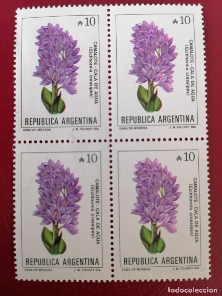 Sellos: ARGENTINA - FLORES = - Foto 3