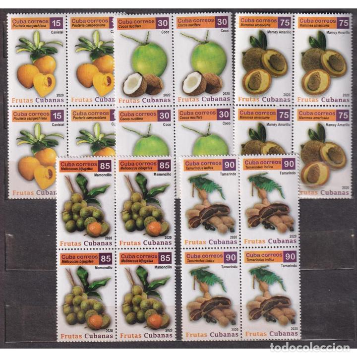 ⚡ DISCOUNT CUBA 2020 CUBAN FRUITS MNH - FRUIT (Sellos - Temáticas - Flora)