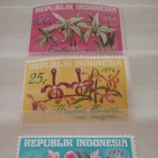 Sellos: SELLOS R. INDONESIA NUEVO/1976/ORQUIDEAS/PLANTAS/NATURALEZA/FLORE/FLORAS/ARACHNIS/LEER DESCRIPCIÓN R. Lote 313493203
