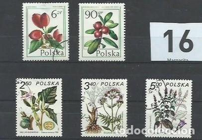 Sellos: FLORA.- ID 16.- FLORES - Foto 1