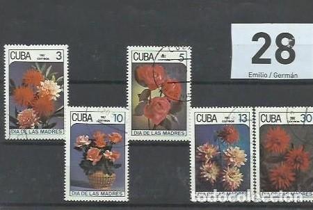 Sellos: FLORA.- ID 28.- FLORES.-CUBA - Foto 1